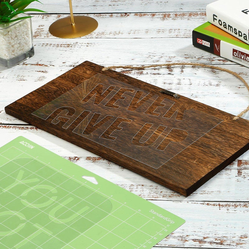 AOOIIN 25 Pieces 4 mil Blank Stencil Material Mylar Template Sheets for Stencils, 12 x 12 inches - Image 4